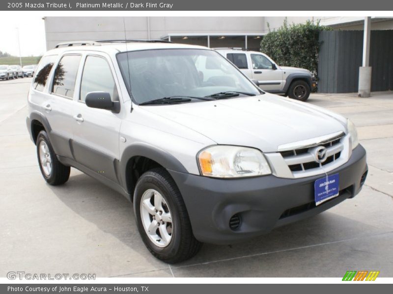 Platinum Metallic / Dark Flint Gray 2005 Mazda Tribute i