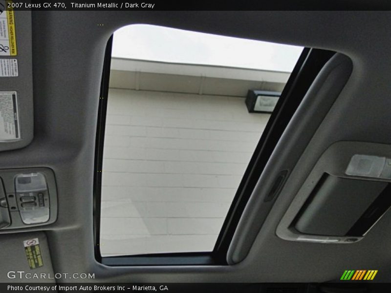 Titanium Metallic / Dark Gray 2007 Lexus GX 470