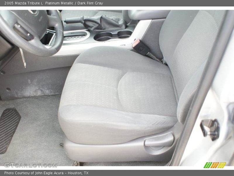 Platinum Metallic / Dark Flint Gray 2005 Mazda Tribute i