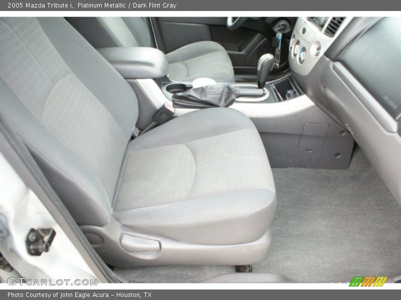 Platinum Metallic / Dark Flint Gray 2005 Mazda Tribute i