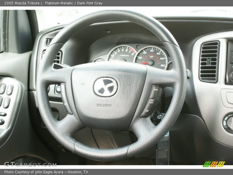 Platinum Metallic / Dark Flint Gray 2005 Mazda Tribute i