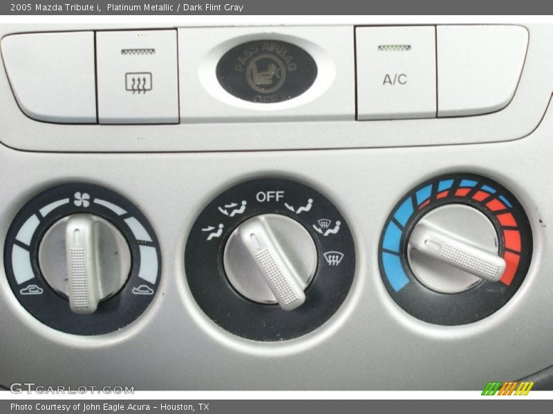 Platinum Metallic / Dark Flint Gray 2005 Mazda Tribute i