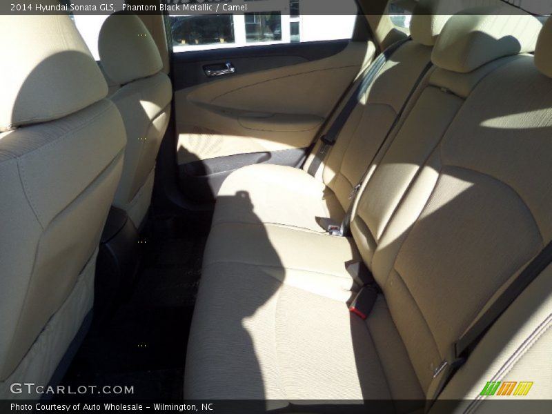 Phantom Black Metallic / Camel 2014 Hyundai Sonata GLS