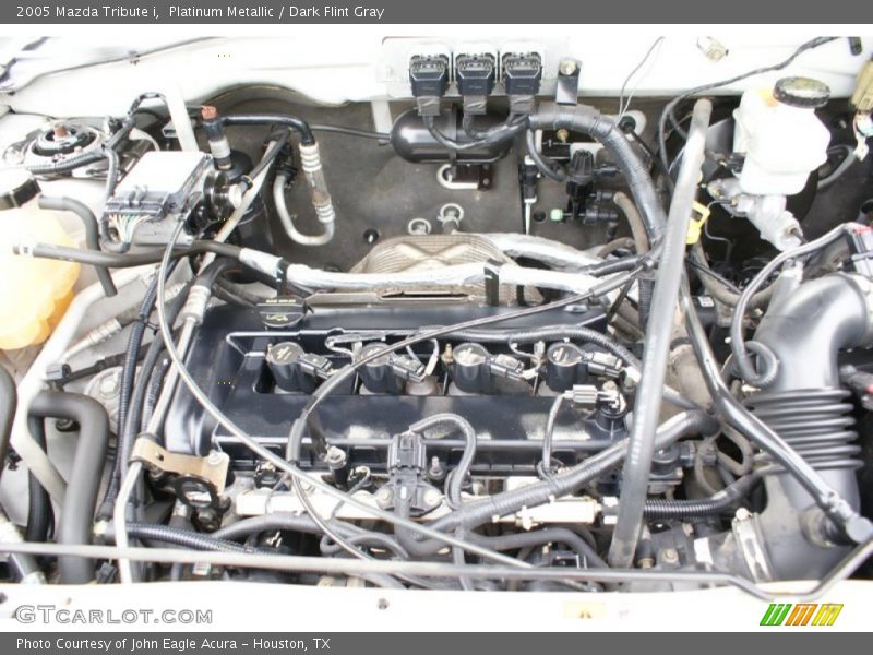 Platinum Metallic / Dark Flint Gray 2005 Mazda Tribute i