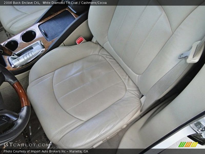 White Diamond Tri Coat / Cashmere/Cocoa 2008 Buick Enclave CXL