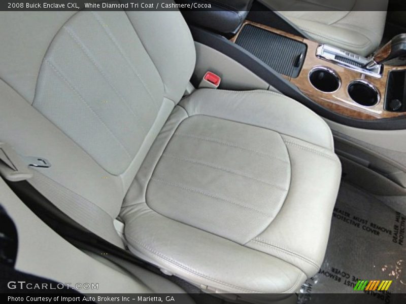 White Diamond Tri Coat / Cashmere/Cocoa 2008 Buick Enclave CXL