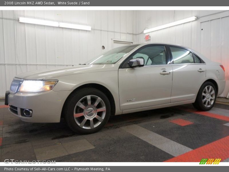 White Suede / Sand 2008 Lincoln MKZ AWD Sedan