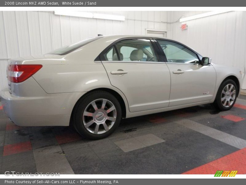White Suede / Sand 2008 Lincoln MKZ AWD Sedan