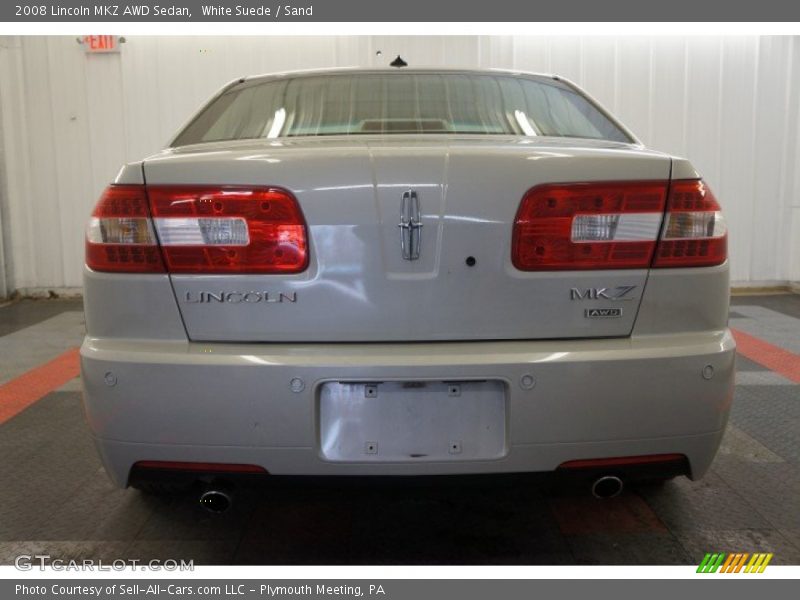 White Suede / Sand 2008 Lincoln MKZ AWD Sedan