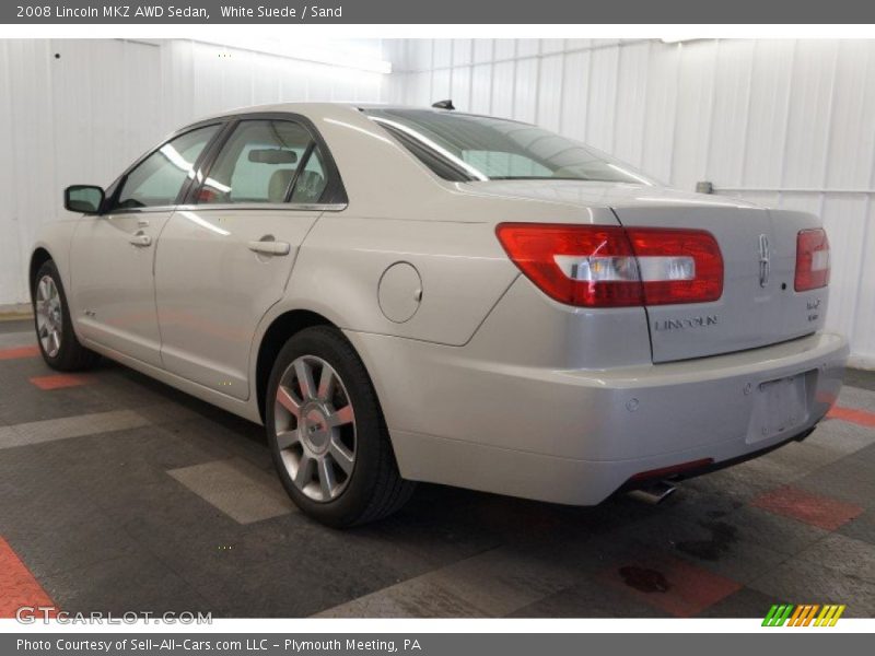 White Suede / Sand 2008 Lincoln MKZ AWD Sedan