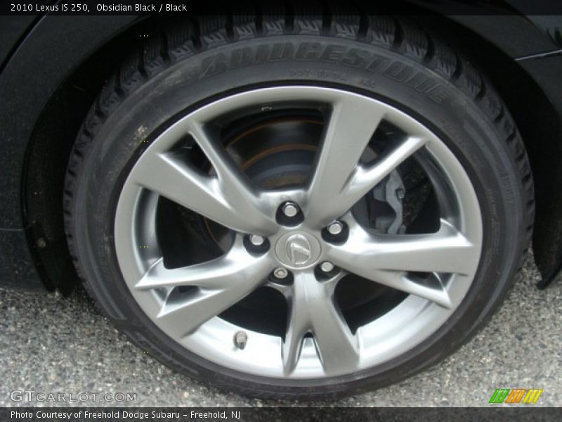 Obsidian Black / Black 2010 Lexus IS 250