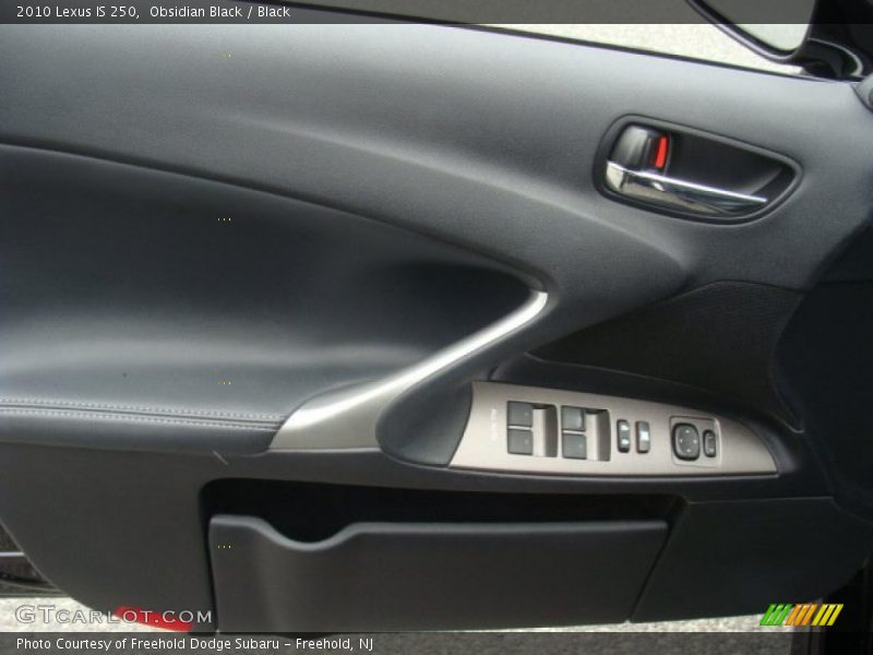 Obsidian Black / Black 2010 Lexus IS 250