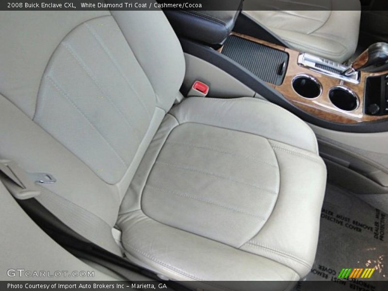 White Diamond Tri Coat / Cashmere/Cocoa 2008 Buick Enclave CXL