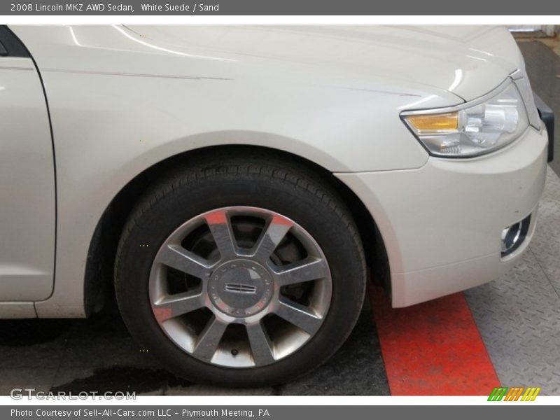 White Suede / Sand 2008 Lincoln MKZ AWD Sedan