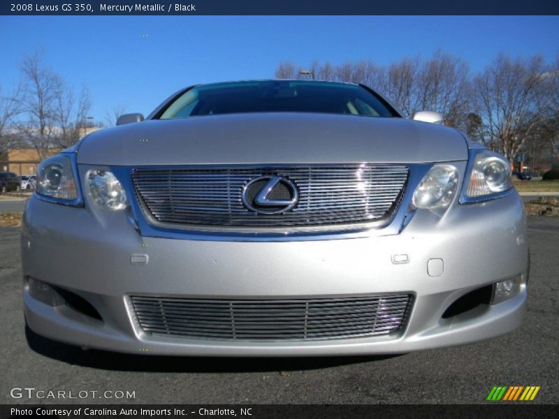 Mercury Metallic / Black 2008 Lexus GS 350