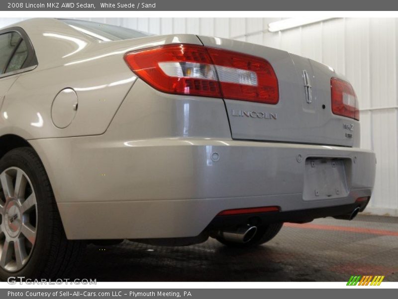White Suede / Sand 2008 Lincoln MKZ AWD Sedan