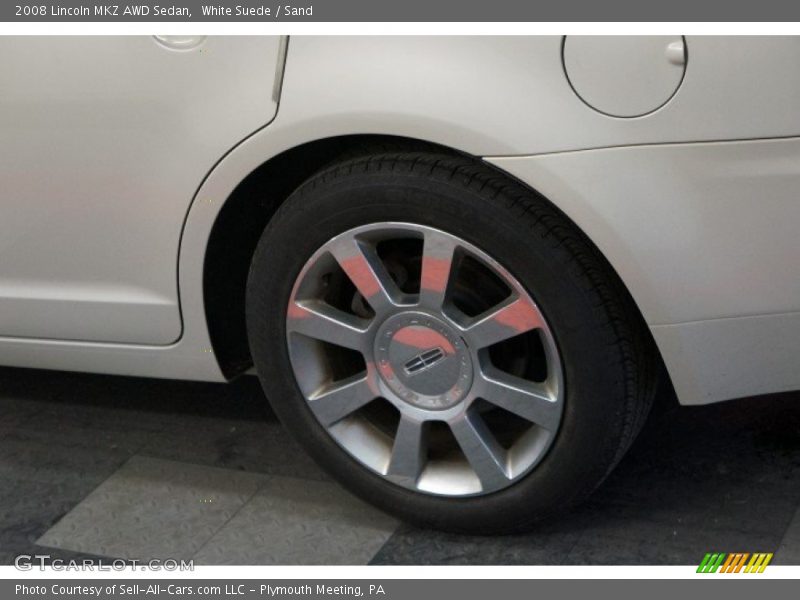White Suede / Sand 2008 Lincoln MKZ AWD Sedan