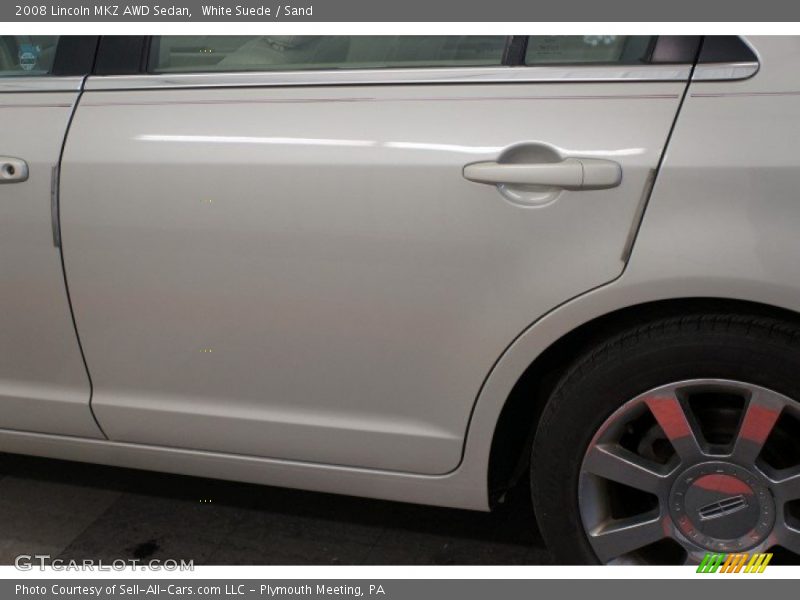 White Suede / Sand 2008 Lincoln MKZ AWD Sedan