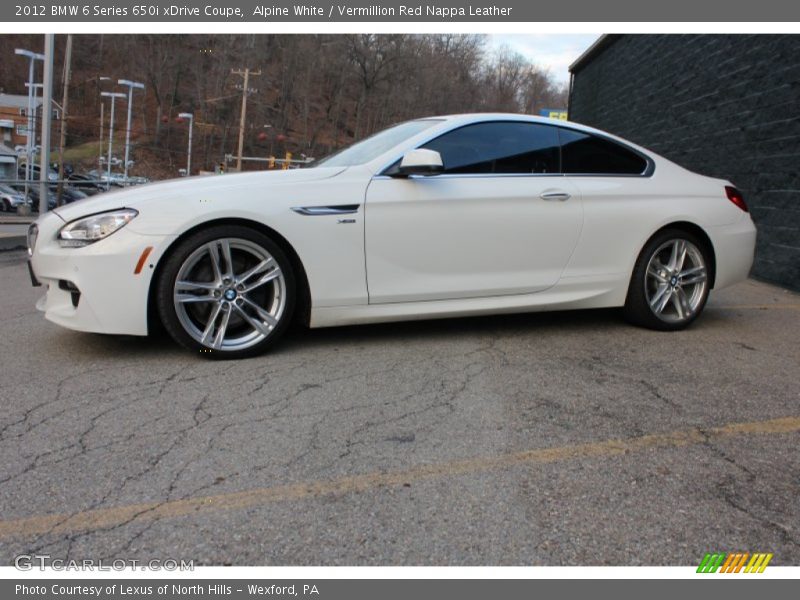  2012 6 Series 650i xDrive Coupe Alpine White