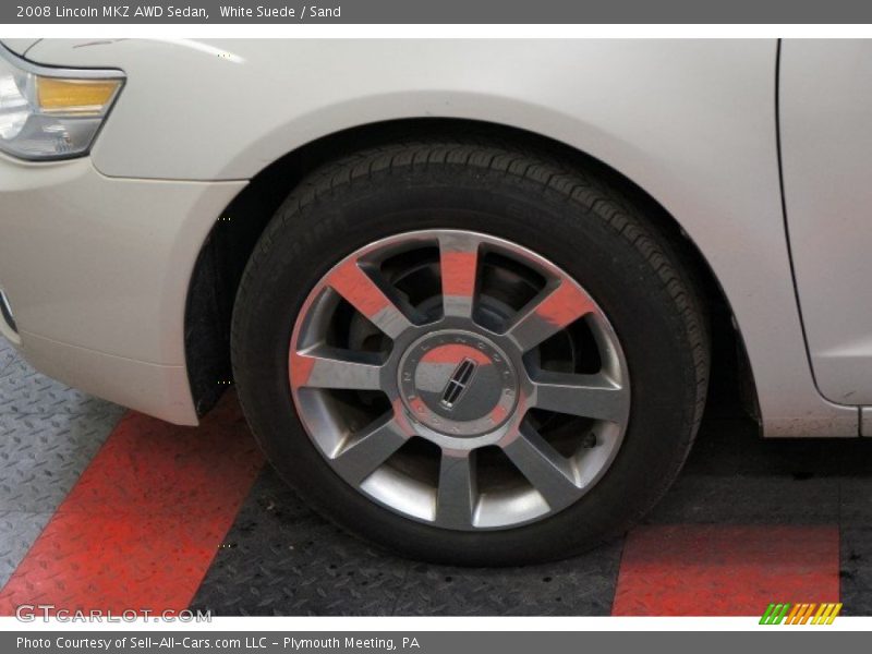White Suede / Sand 2008 Lincoln MKZ AWD Sedan