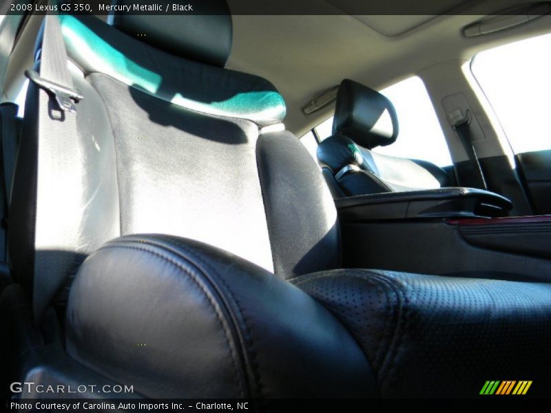 Mercury Metallic / Black 2008 Lexus GS 350