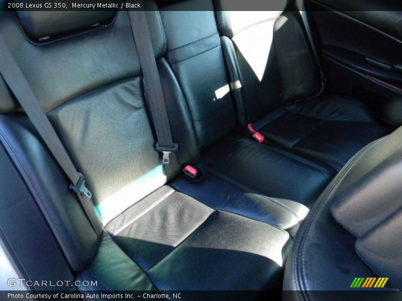 Mercury Metallic / Black 2008 Lexus GS 350