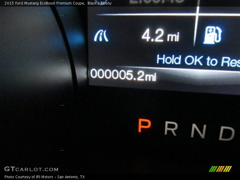Black / Ebony 2015 Ford Mustang EcoBoost Premium Coupe