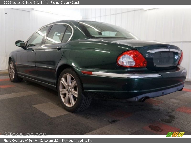 British Racing Green / Sand 2003 Jaguar X-Type 3.0