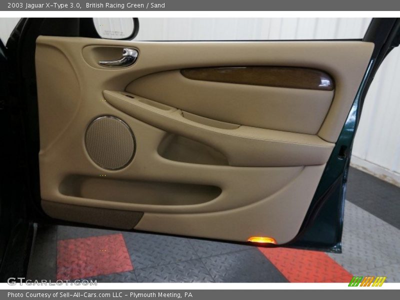 British Racing Green / Sand 2003 Jaguar X-Type 3.0