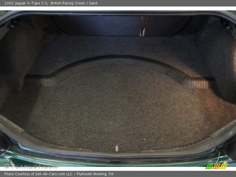 British Racing Green / Sand 2003 Jaguar X-Type 3.0