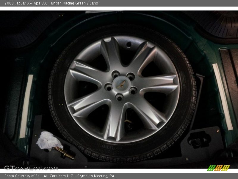 British Racing Green / Sand 2003 Jaguar X-Type 3.0