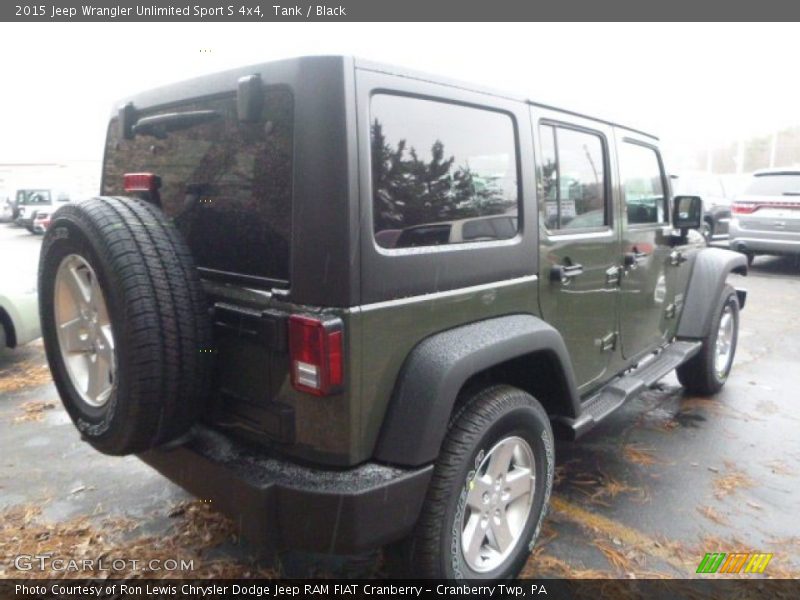 Tank / Black 2015 Jeep Wrangler Unlimited Sport S 4x4