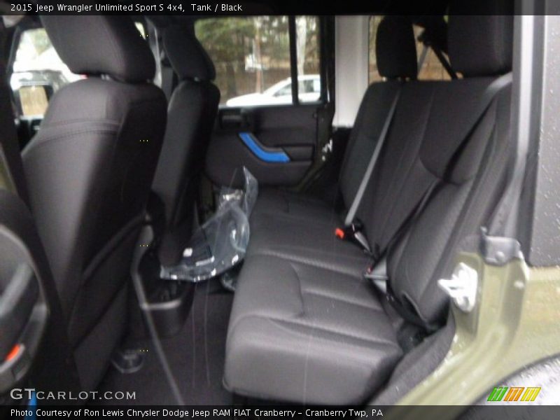 Tank / Black 2015 Jeep Wrangler Unlimited Sport S 4x4