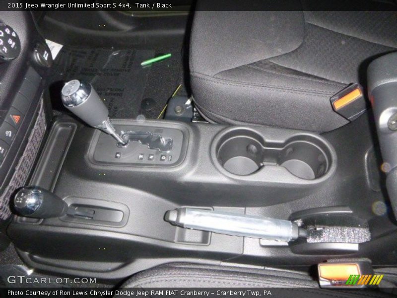  2015 Wrangler Unlimited Sport S 4x4 5 Speed Automatic Shifter