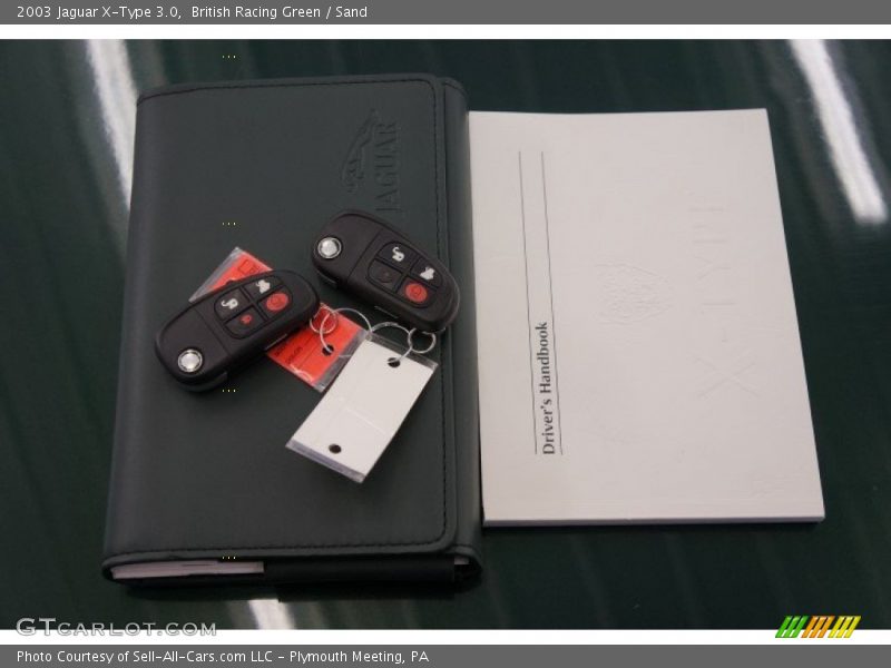 British Racing Green / Sand 2003 Jaguar X-Type 3.0