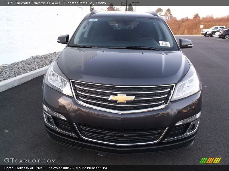 Tungsten Metallic / Ebony 2015 Chevrolet Traverse LT AWD