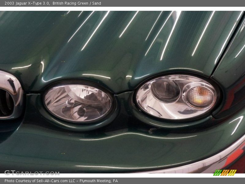 British Racing Green / Sand 2003 Jaguar X-Type 3.0
