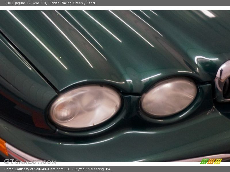 British Racing Green / Sand 2003 Jaguar X-Type 3.0