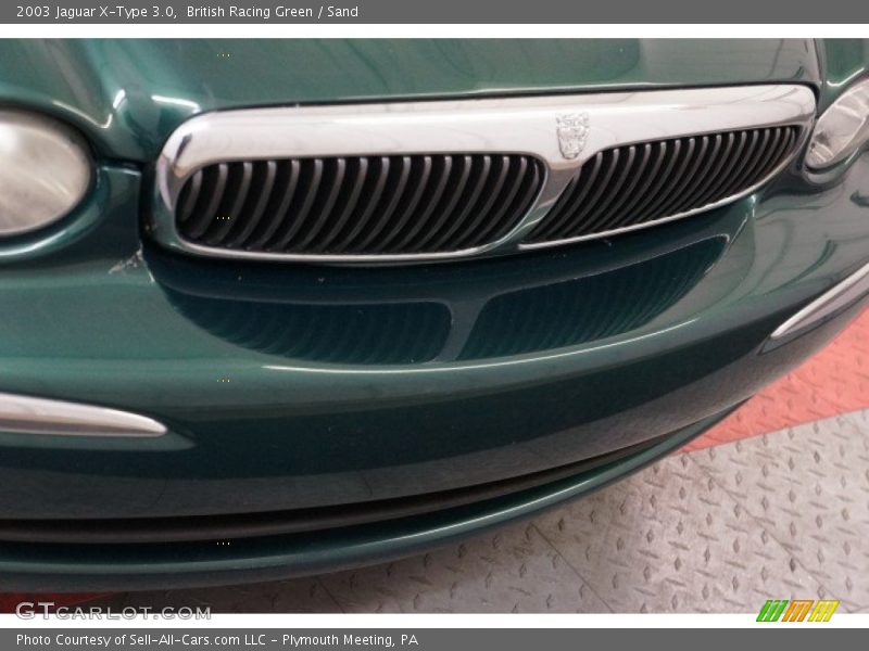 British Racing Green / Sand 2003 Jaguar X-Type 3.0