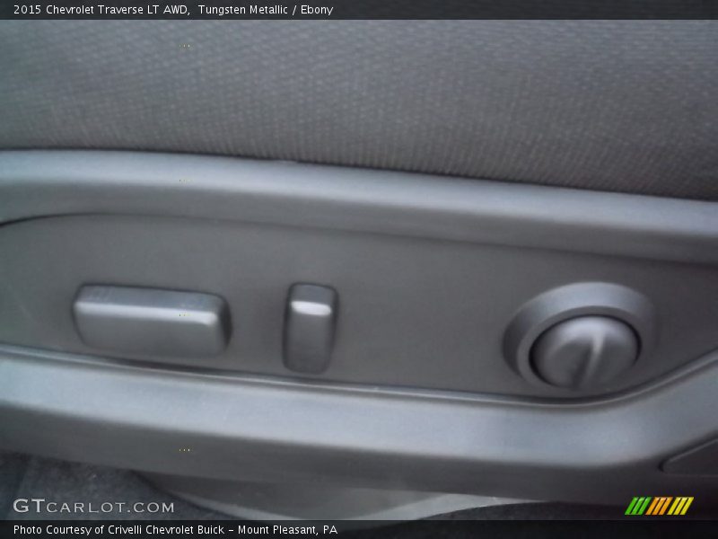 Tungsten Metallic / Ebony 2015 Chevrolet Traverse LT AWD