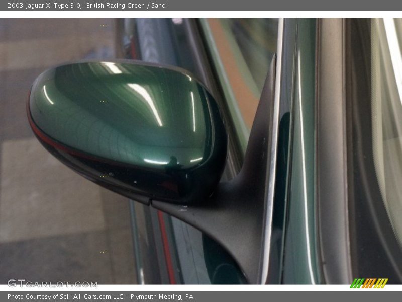 British Racing Green / Sand 2003 Jaguar X-Type 3.0