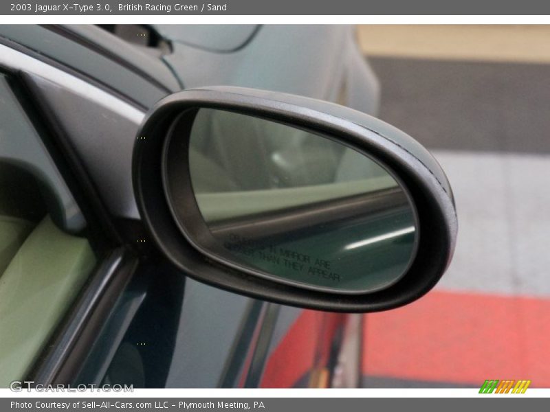 British Racing Green / Sand 2003 Jaguar X-Type 3.0
