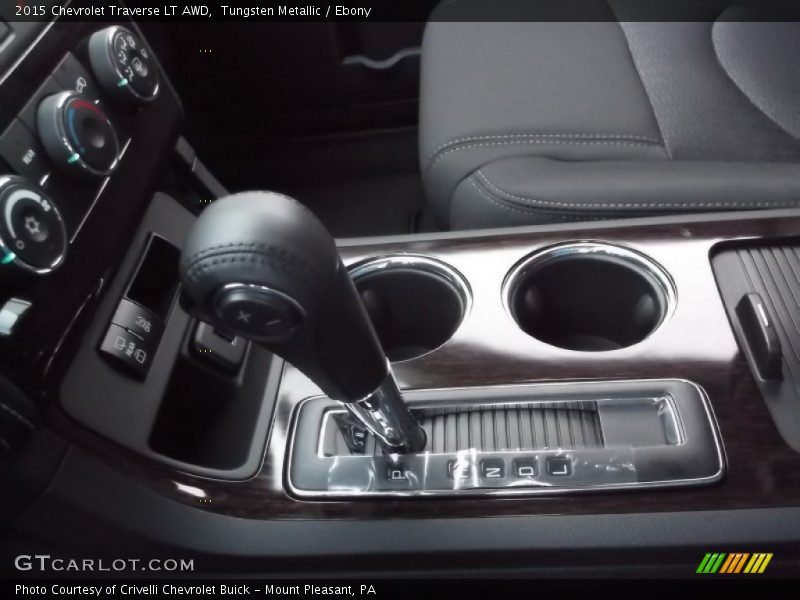 Tungsten Metallic / Ebony 2015 Chevrolet Traverse LT AWD
