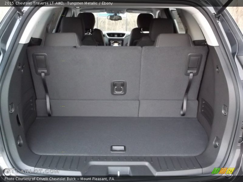 Tungsten Metallic / Ebony 2015 Chevrolet Traverse LT AWD