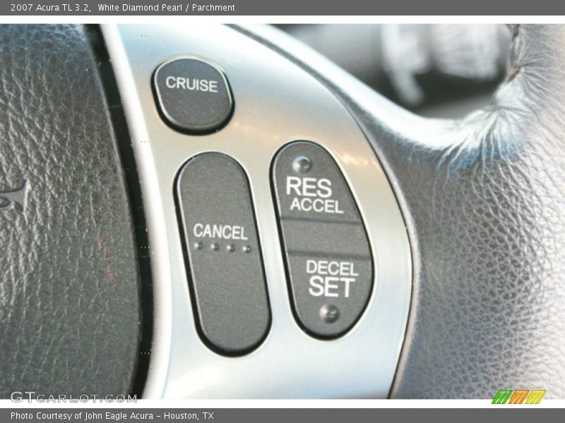 White Diamond Pearl / Parchment 2007 Acura TL 3.2