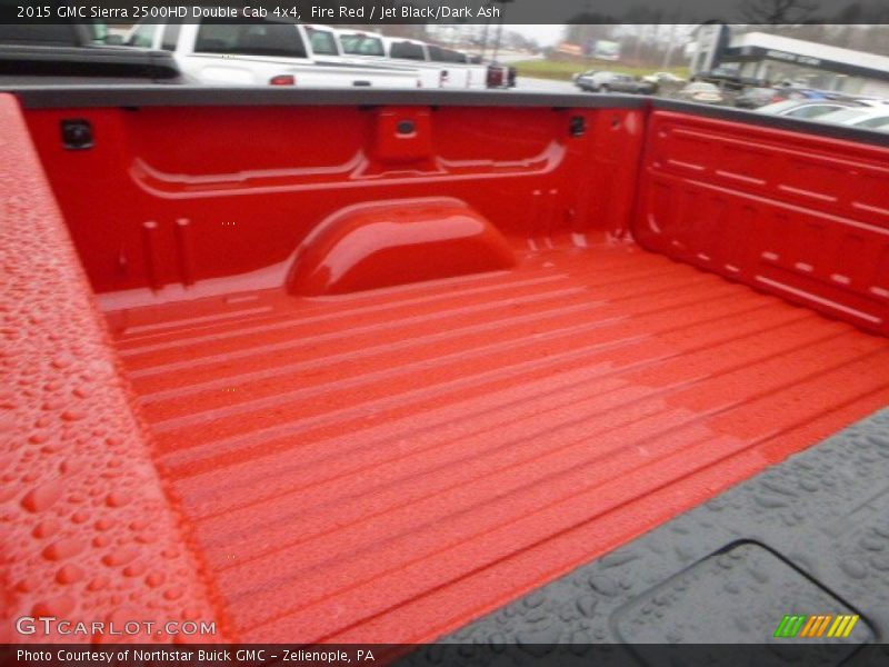 Fire Red / Jet Black/Dark Ash 2015 GMC Sierra 2500HD Double Cab 4x4
