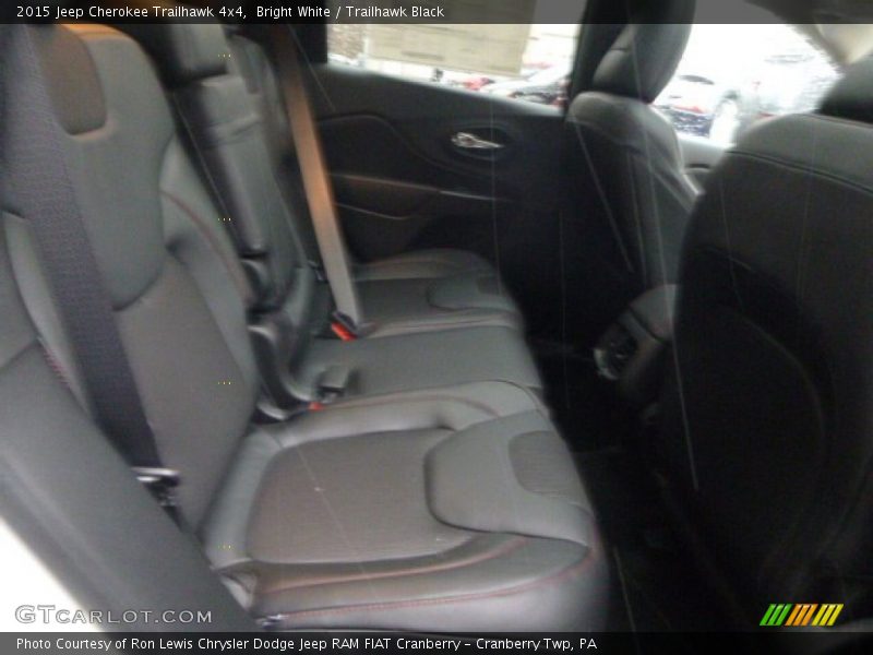 Bright White / Trailhawk Black 2015 Jeep Cherokee Trailhawk 4x4