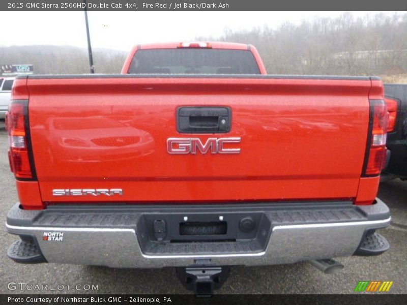 Fire Red / Jet Black/Dark Ash 2015 GMC Sierra 2500HD Double Cab 4x4