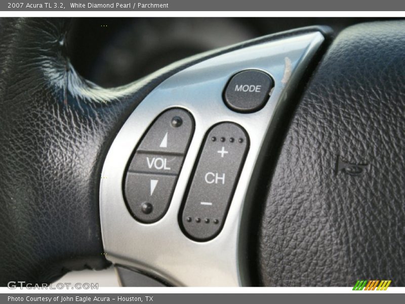 White Diamond Pearl / Parchment 2007 Acura TL 3.2