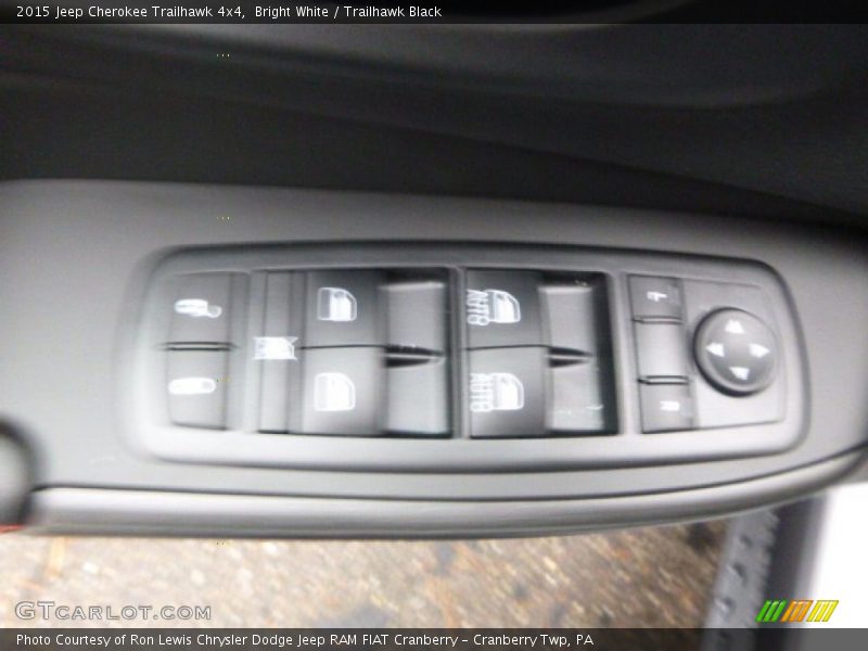 Bright White / Trailhawk Black 2015 Jeep Cherokee Trailhawk 4x4